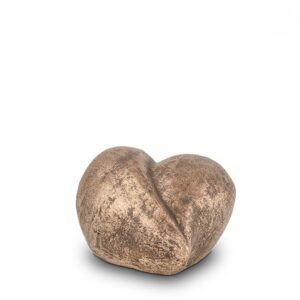 Mini urn in de vorm van een hartje