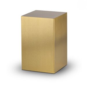 RVS Urn medium Goud Look