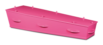 Roze doodskist