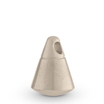Ashanger in de vorm van een Kegel 14K Witgoud