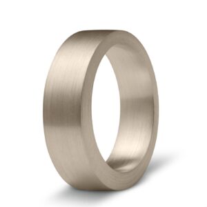 Asring 14K Witgoud Mat 0,6 dik