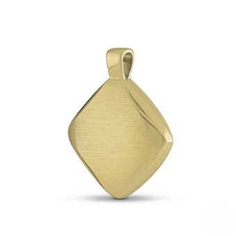 Gouden ashanger in een ruit 18K