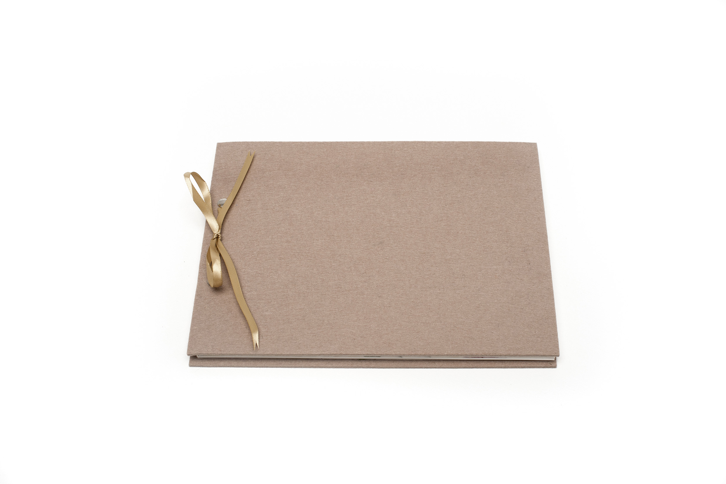 Condoleanceboek taupe