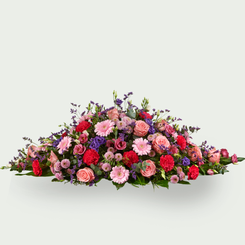 bloemen op begrafenis