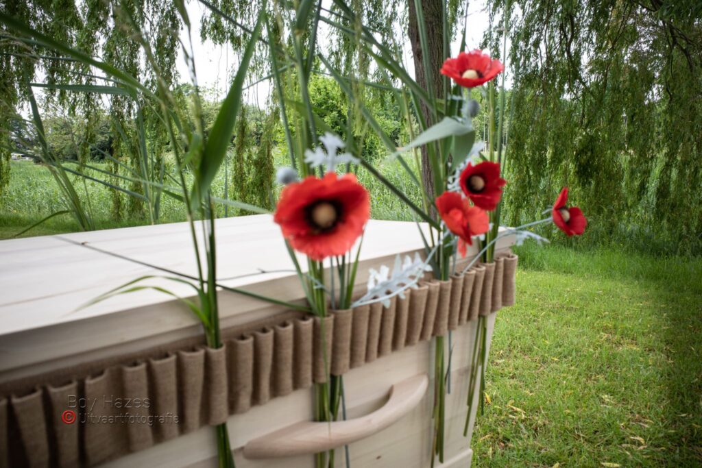 Bloemenband kist