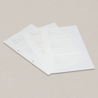 Inlegvellen condoleanceboek