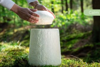 as verstrooien in de natuur