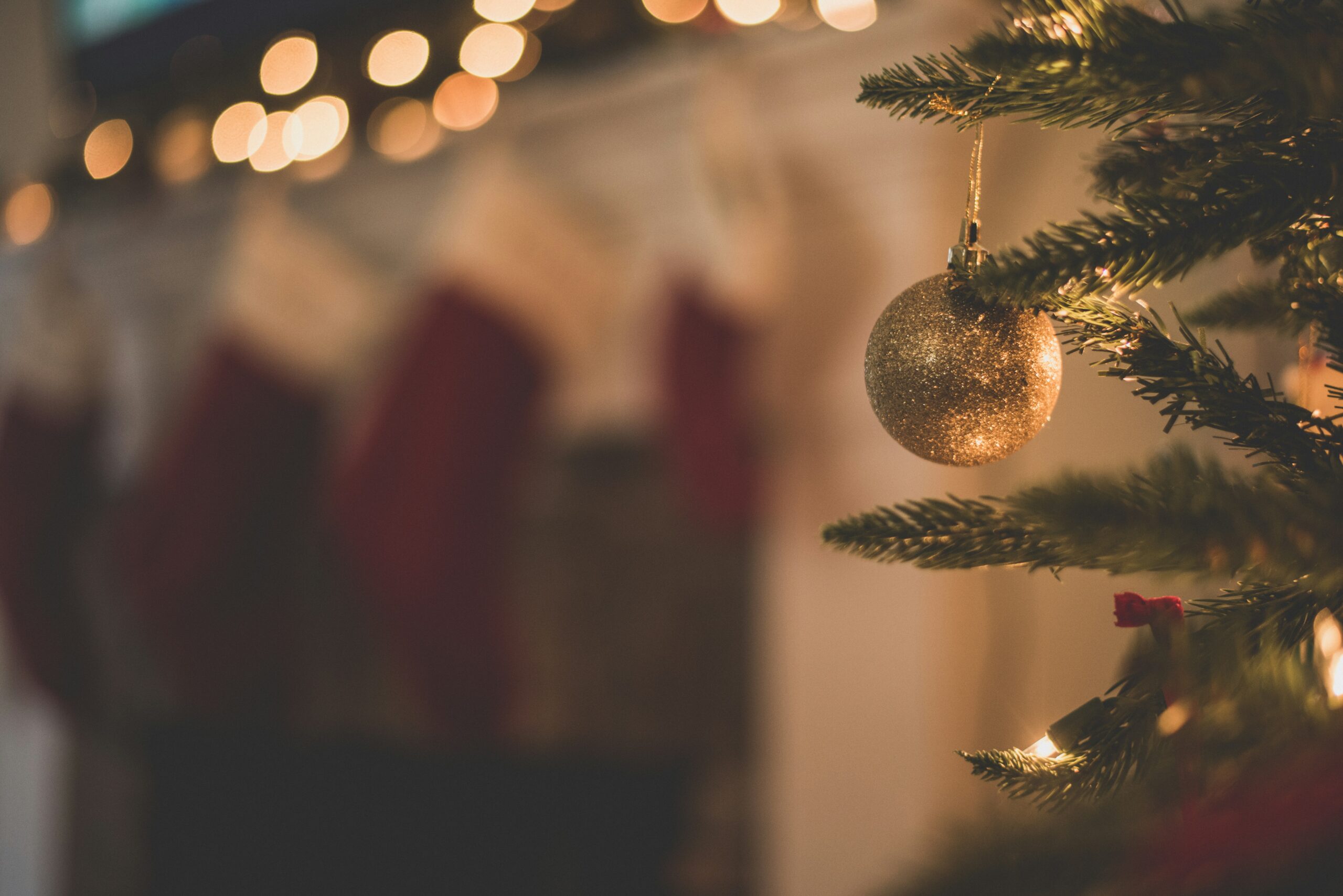 Een dierbare missen met kerst