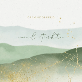 condoleancekaart-landschap-waterverf-gouden-sterren