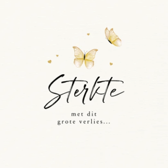 sterktekaart-vlinders-hartjes-goud