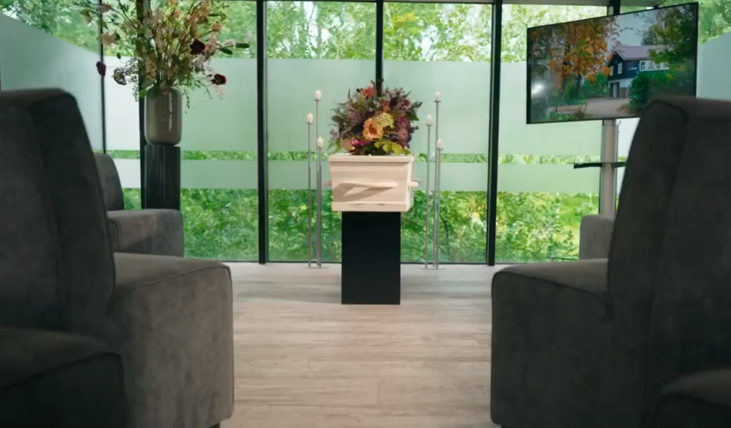 Crematie in Luttelgeest